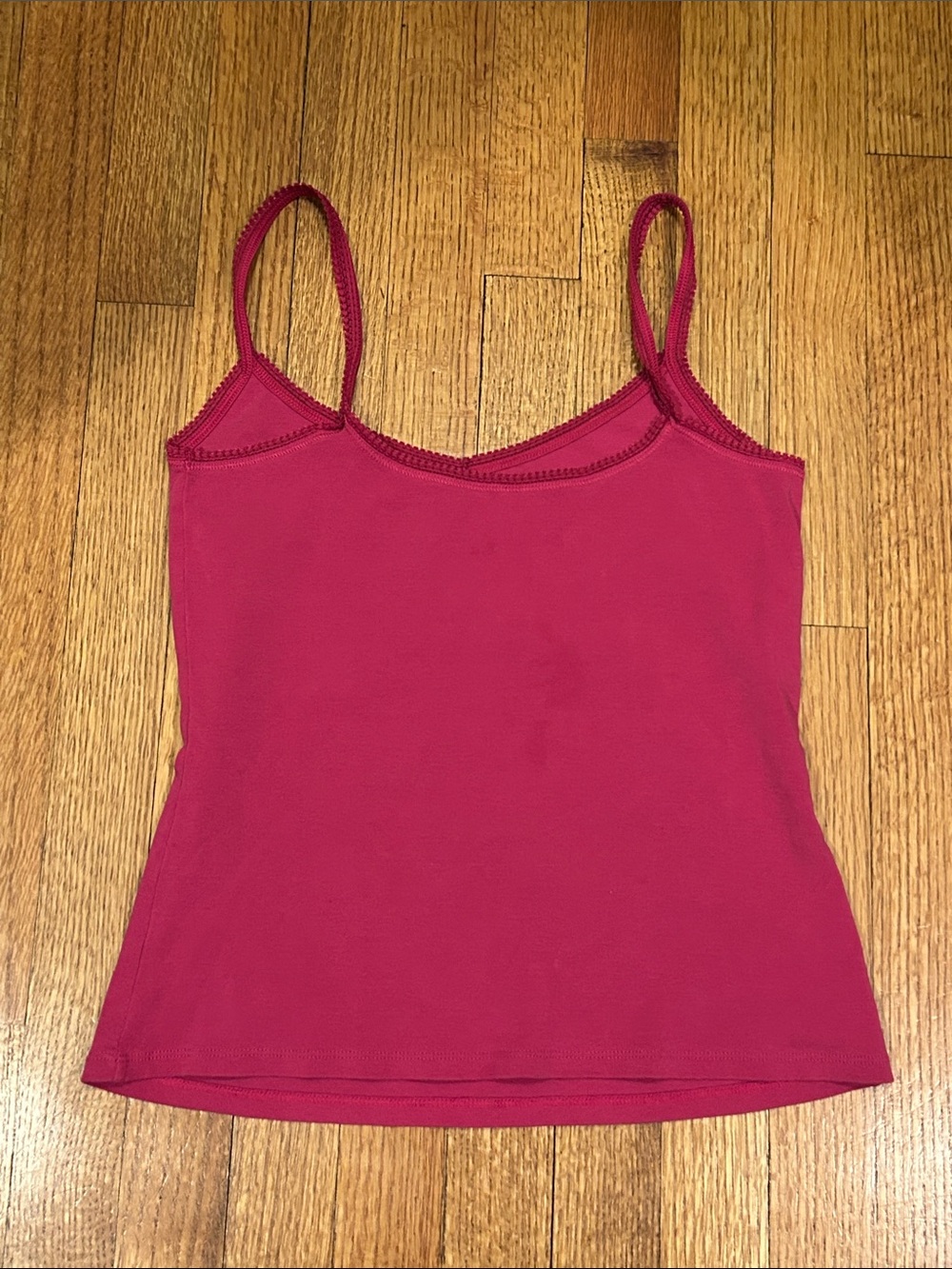 On Gossamer Raspberry Slim-Strap Tank Top - Picture 6 of 8